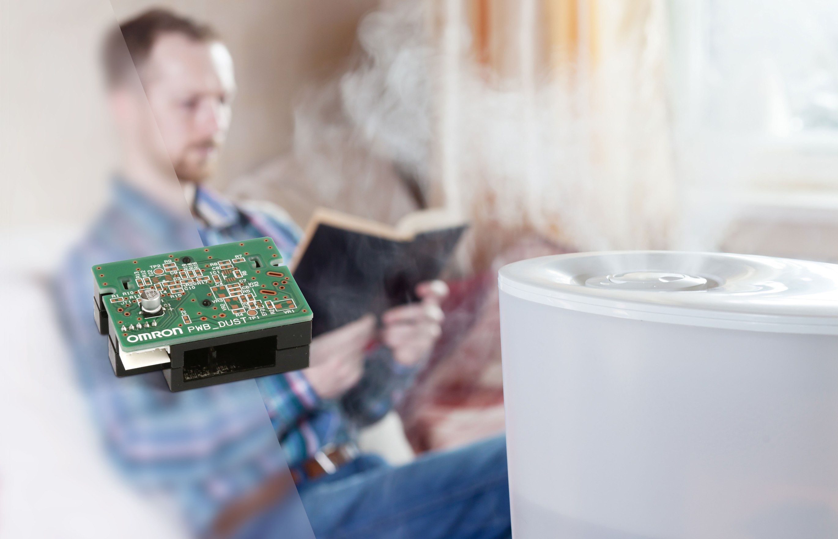 Sensitive dust sensor for air pollution control