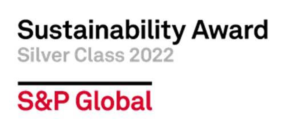 S&P Global Sustainability Award 2022