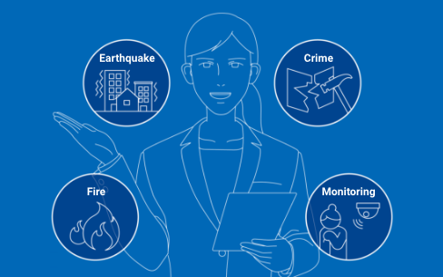 Earthquake, Fire, Crime, Monitoring