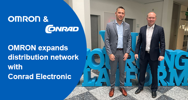 OMRON expands distribution network with Conrad Electronic