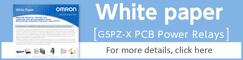 White paper[G5PZ-X PCB Power Relay]For more details,click here