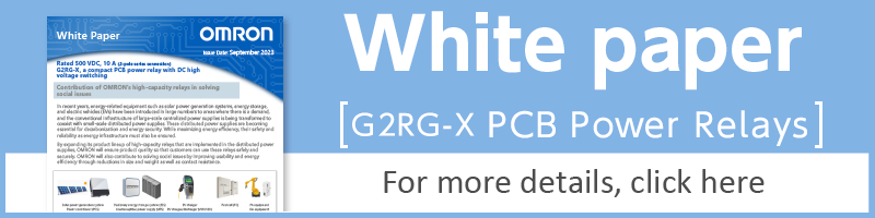 White paper[G2RG-X PCB Power Relay]For more details,click here