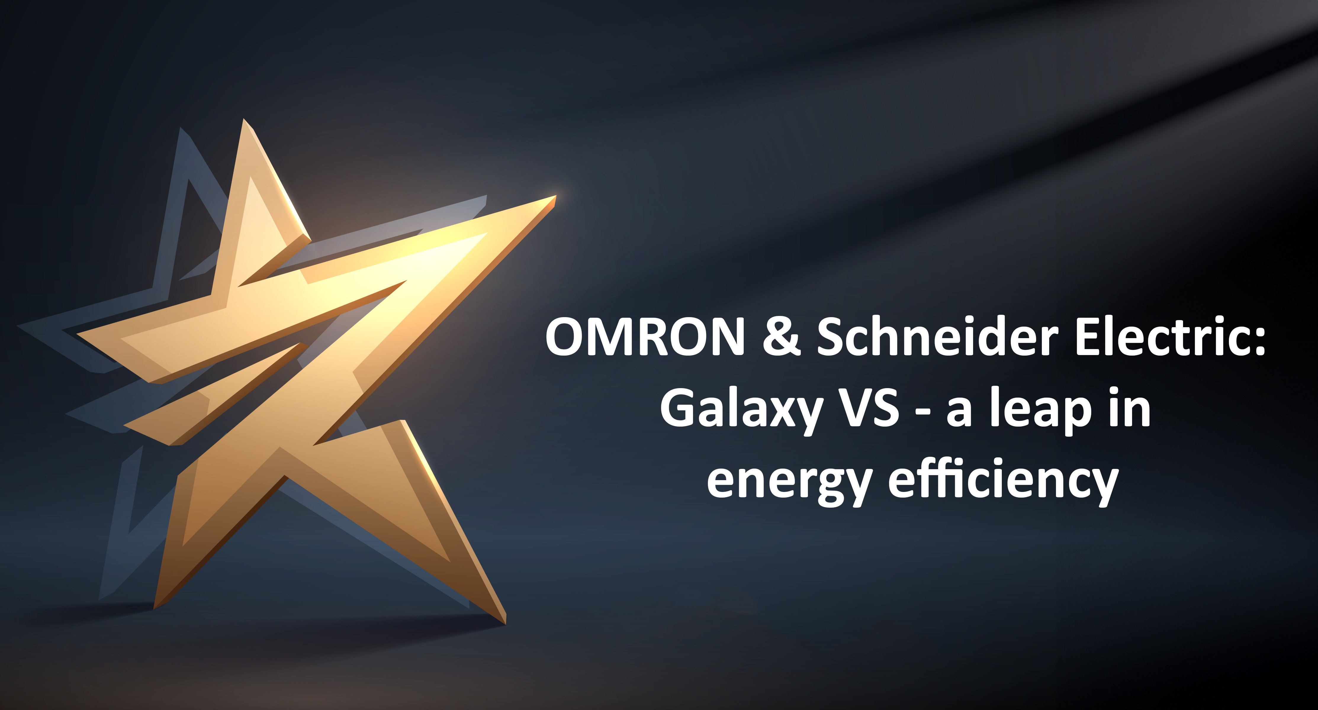 OMRON and Schneider Electric Collaborate for Sustainable Energy Solutions in the Latest UPS Series