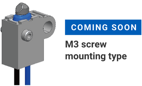 COMING SOON: M3 screw mounting type