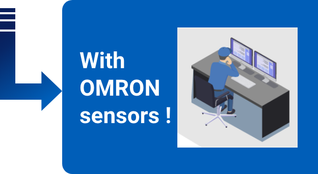 With OMRON sensors!