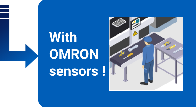 With OMRON sensors!
