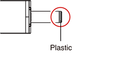 Plastic tip:Plastic