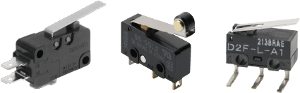 Miniature basic switch D3V/SS/D2F