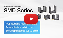 Photomicrosensor SMD type Video