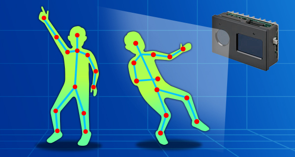 3D TOF sensor + Human Pose Estimation Software