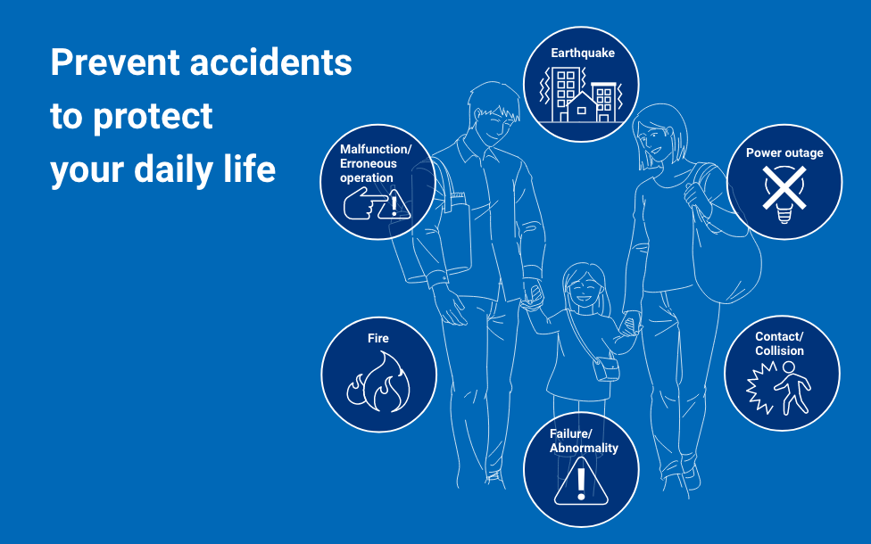 Prevent accidents to protect your daily life