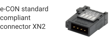 e-CON standard compliant connector XN2