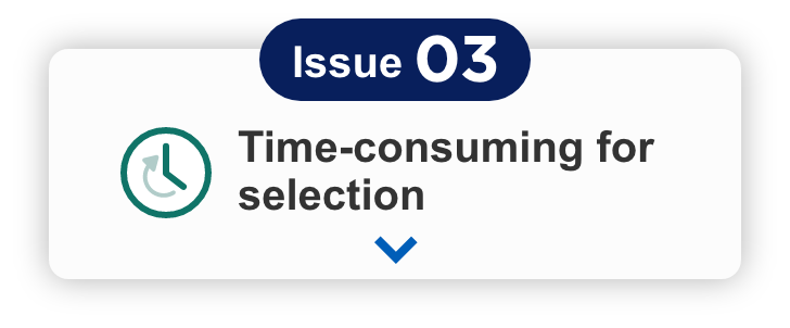 Issue03 Time-consuming for selection
