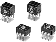 DIP Switches Rotary Types: A6C/A6CV