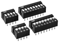 DIP Switches Slide Types: A6E-N