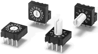 DIP Switches Rotary Types: A6R/A6RV