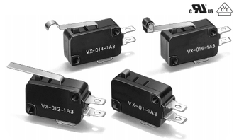 Miniature Basics Switches (V-Size): VX