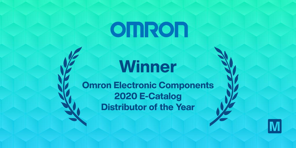 omron-mouser-award-twitter