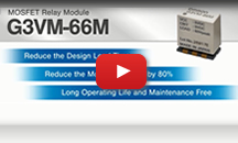 MOS FET Relay Module G3VM-66M Movie
