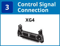 (3) Control Signal Connection:XG4
