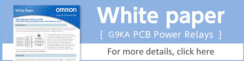 White paper[G9KA PCB Power Relay]For more details,click here