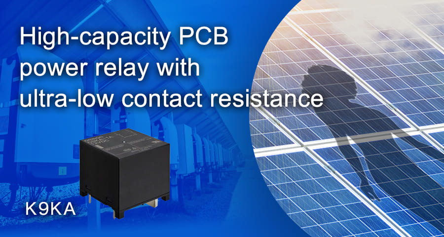 High-capacity PCB power relay landing page