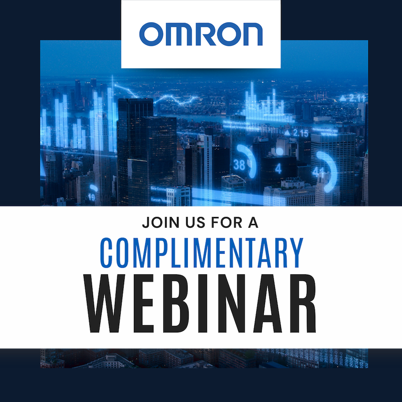OMRON JOIN US FOR A COMPLIMENTARY WEBINAR