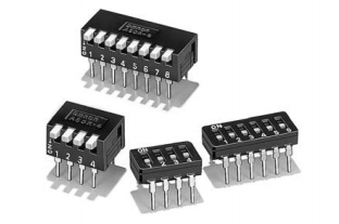 DIP Switches Slide Types: A6D/A6DR