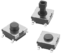 Tactile Switches SMD Types: B3FS