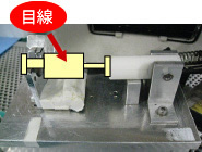 固定治具によるはんだ作業の安定化 改善前