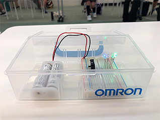 サムロータリースイッチと4色LEDを使ったオリジナルキットの写真1