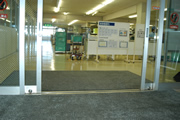 Photo of entrance and exit